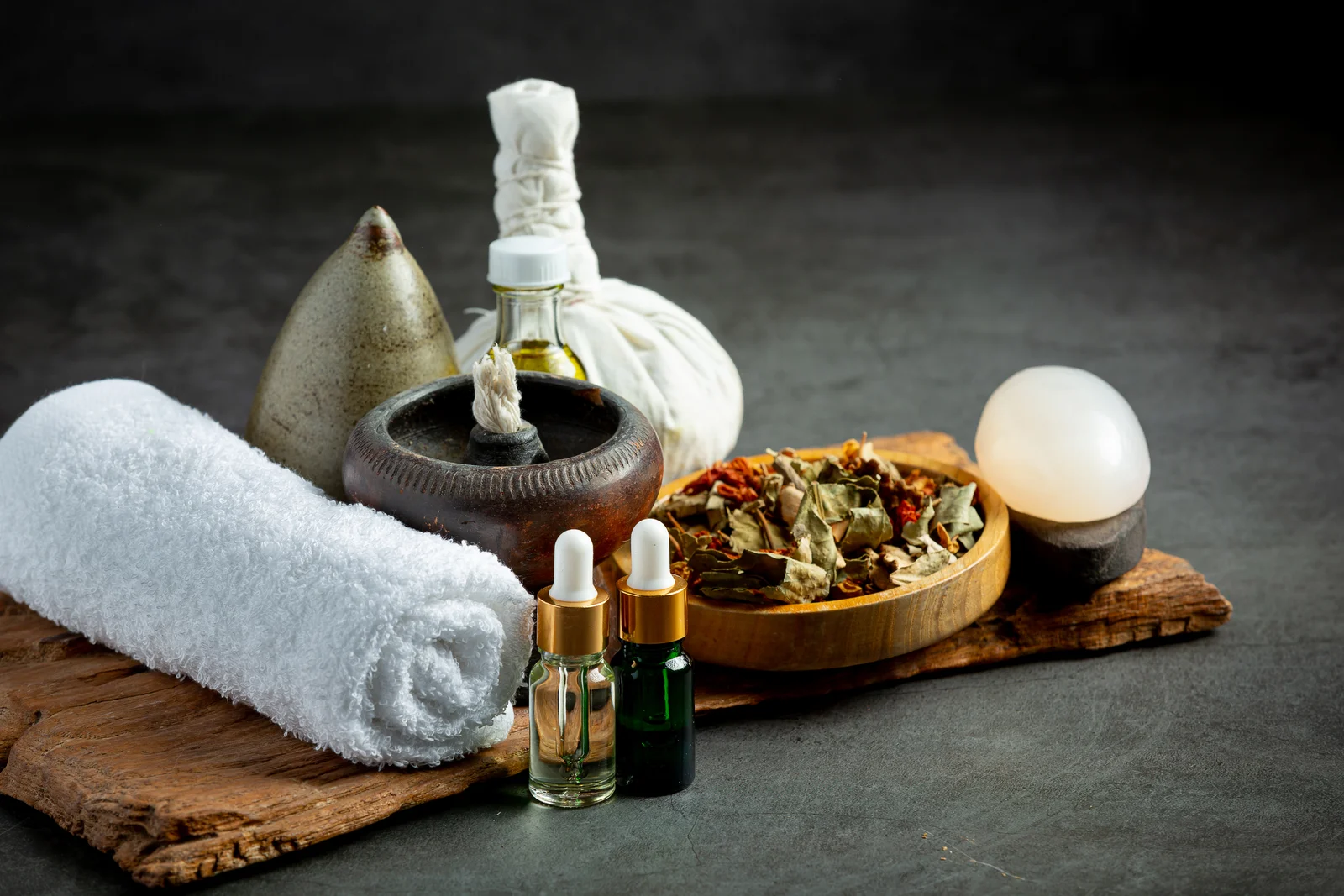 Home spa relaxation